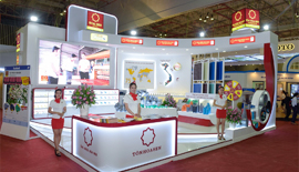 Construction of exhibition booth